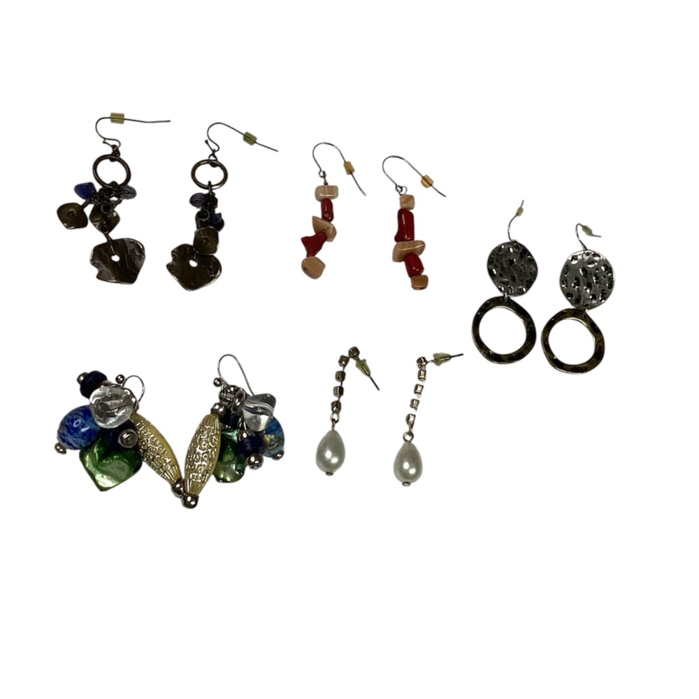 Elegant Multicolor Earrings Set